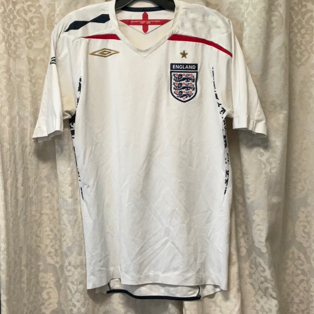 England Soccer/Football Shirt by Umbro 2007-2009
